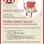 Dobročinný bazar Korunky Luhačovice 2013